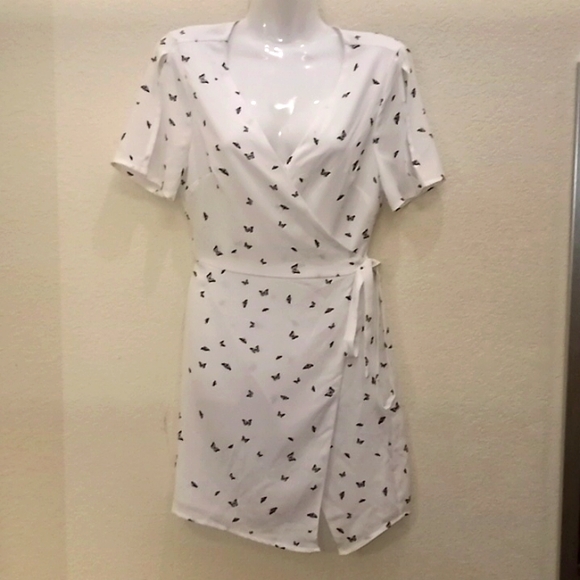 Dynamite Wrap Maxi 🦋 Tunic Tunique Top - Picture 2 of 12